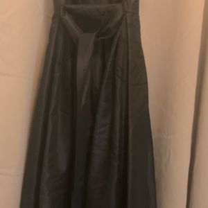 Black off the shoulder formal dress